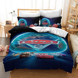 Cartoon Cars Cosplay Bedding Sets Quilt Duvet Cover Sheets Bed Sets - EBuycos