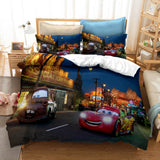 Cartoon Cars Cosplay Bedding Sets Quilt Duvet Cover Sheets Bed Sets - EBuycos