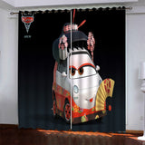 Cartoon Cars Pattern Curtains Pattern Blackout Window Drapes