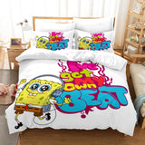 Cartoon SpongeBob SquarePants Bedding Sets Duvet Covers Bed Sheets - EBuycos