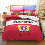 Cartoon SpongeBob SquarePants Bedding Sets Duvet Covers Bed Sheets - EBuycos