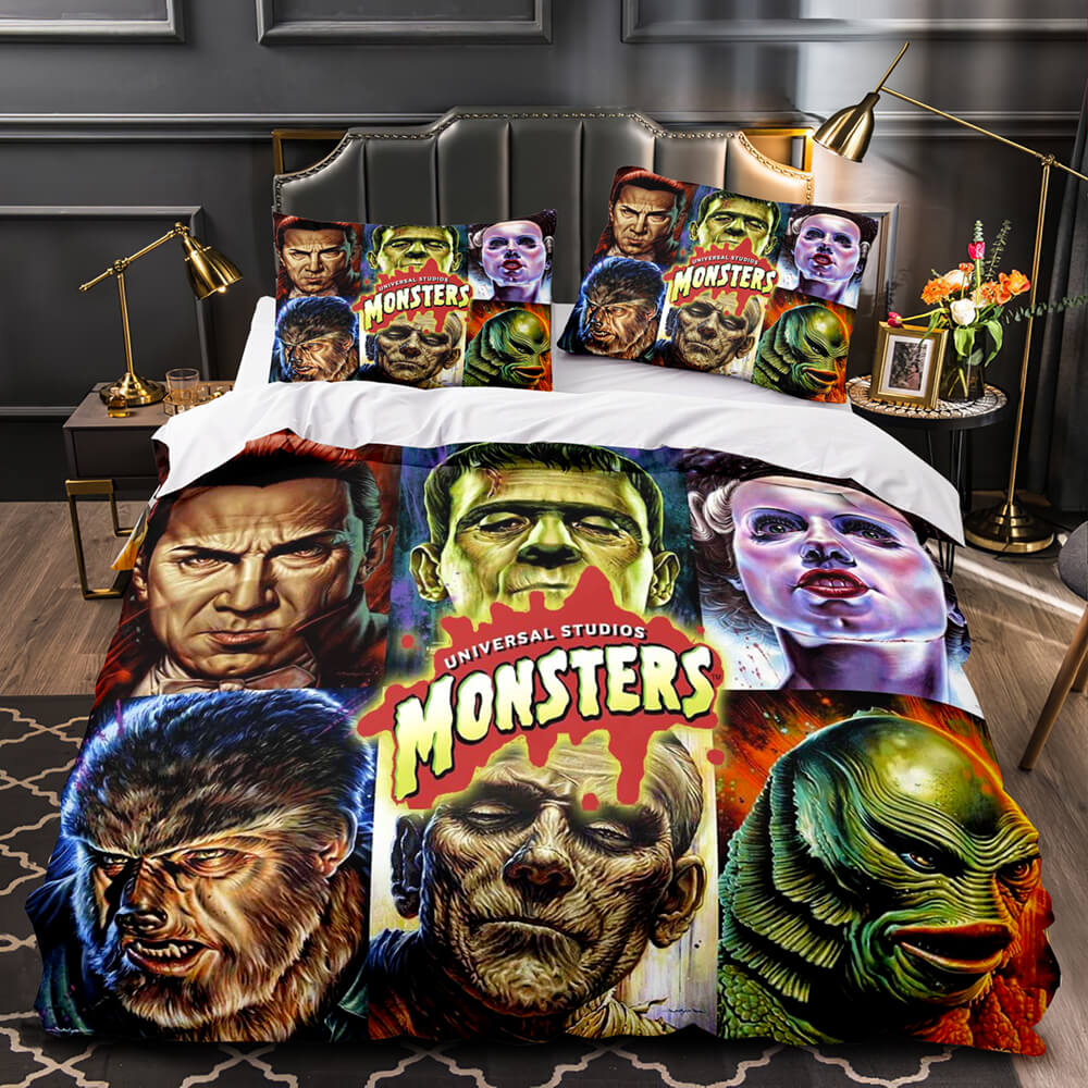 Cartoon The Monster Squad Bedding Set Quilt Duvet Cover Bedding Sets - EBuycos