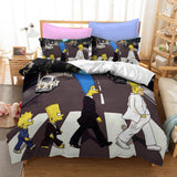 Cartoon The Simpsons Cosplay Bedding Set Duvet Covers Bed Sheets Sets - EBuycos