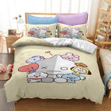 Cartoon image Cosplay Bedding Set Duvet Covers Comforter Bed Sheets - EBuycos