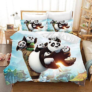 Cartoons Animation Bedding Sets Duvet Cover Comforter Bed Sheets - EBuycos