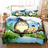 Cartoons MY NEIGHBOR TOTORO Bedding Sets Duvet Covers Quilt Bed Sheets - EBuycos