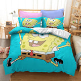 Cartoons SpongeBob SquarePants Bedding Sets Duvet Covers Bed Sheets - EBuycos