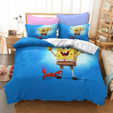 Cartoons SpongeBob SquarePants Bedding Sets Duvet Covers Bed Sheets - EBuycos