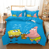 Cartoons SpongeBob SquarePants Bedding Sets Duvet Covers Bed Sheets - EBuycos