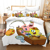 Cartoons SpongeBob SquarePants Bedding Sets Duvet Covers Bed Sheets - EBuycos