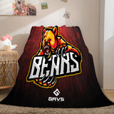 Characters Logo Flannel Fleece Throw Cosplay Blanket Comforter Set - EBuycos