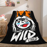 Characters Logo Flannel Fleece Throw Cosplay Blanket Comforter Set - EBuycos