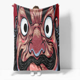 Chinese National Tide Elements Flannel Fleece Throw Cosplay Blanket - EBuycos