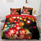 Christmas Santa Claus Bedding Sets Quilt Covers Without Filler