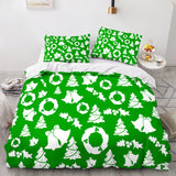 Merry Christmas Bedding Set Duvet Cover Without Filler