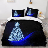 Merry Christmas Bedding Set Duvet Cover Without Filler
