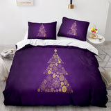 Christmas Tree Pattern Bedding Sets Quilt Cover Without Filler