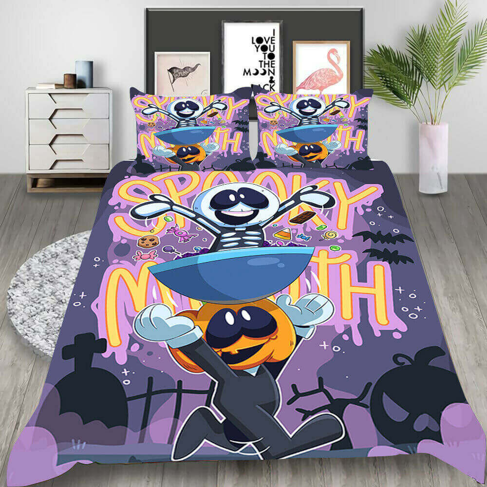 Classic Cartoon Animation Bedding Set Duvet Cover Comforter Bed Sheets - EBuycos