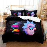 Comedy Rick and Morty Bedding Sets Pattern Quilt Cover Without Filler
