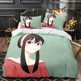 Comics SPY×FAMILY 2022 Bedding Set Quilt Cover Without Filler