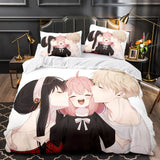 Comics SPY×FAMILY 2022 Bedding Set Quilt Cover Without Filler