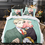 Comics SPY×FAMILY 2022 Bedding Set Quilt Cover Without Filler