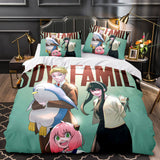 Comics SPY×FAMILY 2022 Bedding Set Quilt Cover Without Filler