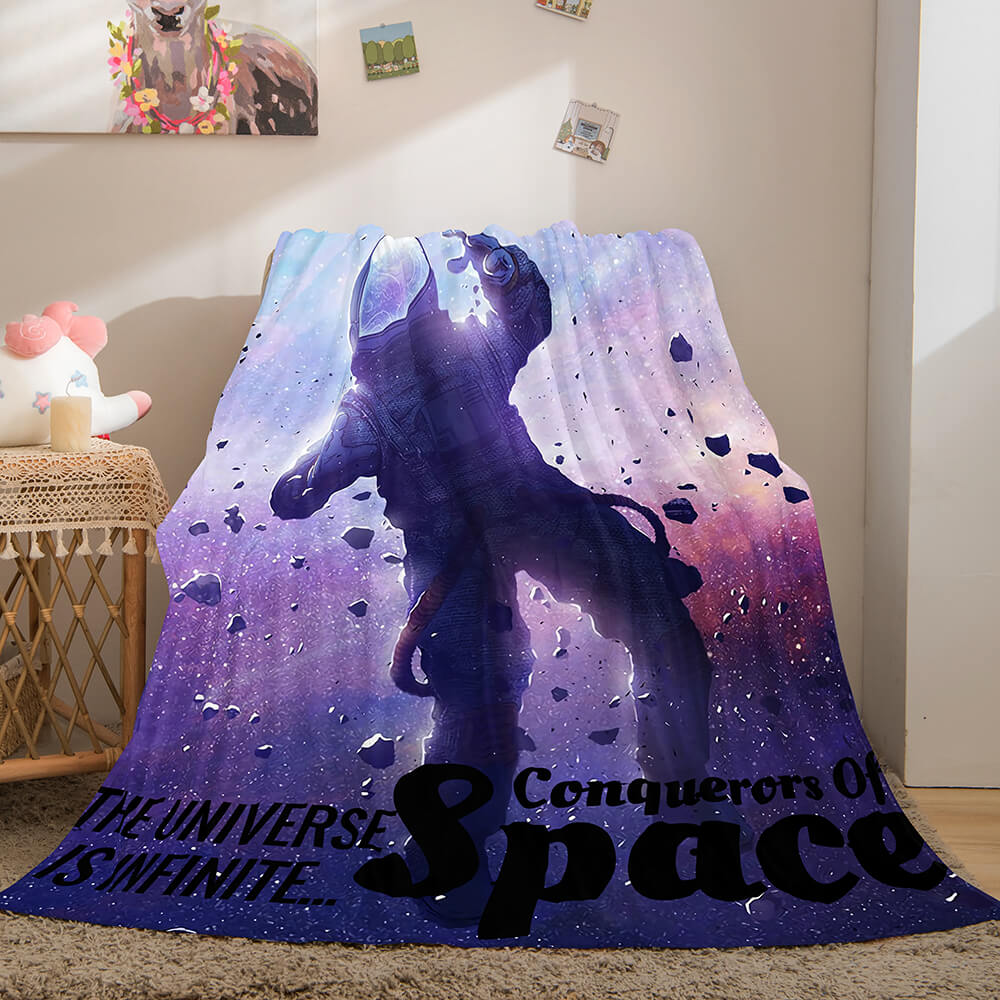 Conquerors Of Space Flannel Caroset Throw Cosplay Blanket Comforter Set - EBuycos