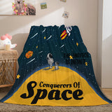 Conquerors Of Space Flannel Caroset Throw Cosplay Blanket
