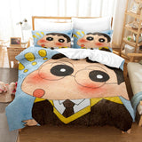 Crayon Shin-chan Cosplay Bedding Set Duvet Cover Comforter Bed Sheets - EBuycos