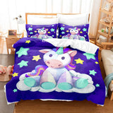 Unicorn Bedding Set Duvet Covers Bed Sets - EBuycos