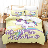 Unicorn Bedding Set Duvet Covers Bed Sets - EBuycos