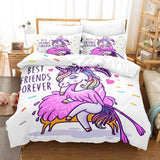 Unicorn Bedding Set Duvet Covers Bed Sets - EBuycos