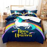 Unicorn Bedding Set Duvet Covers Bed Sets - EBuycos