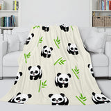 Animal Flower Soft Flannel Fleece Throw Cosplay Blanket Comforter Set - EBuycos