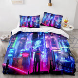 Cyberpunk 2077 Bedding Set Quilt Cover Without Filler