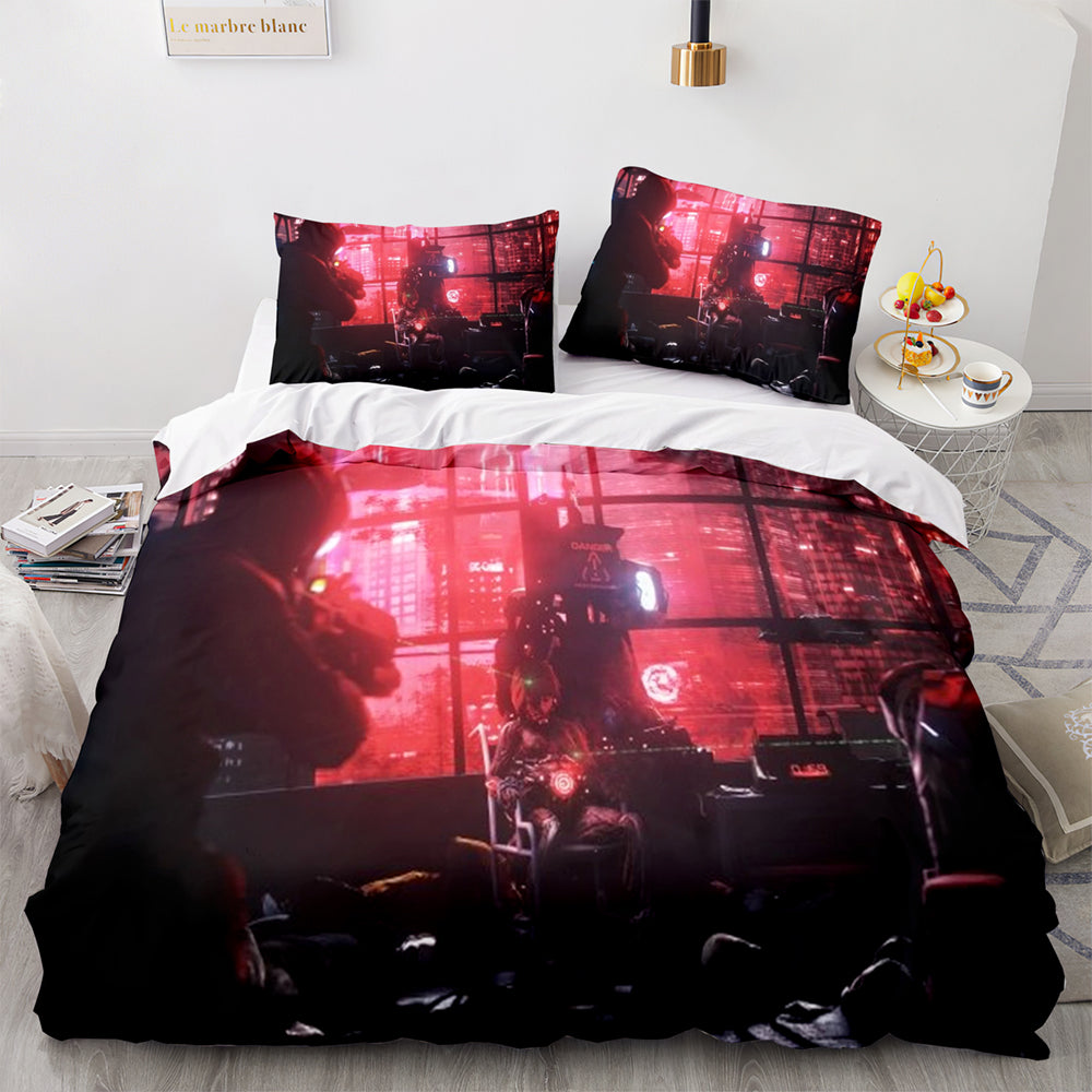 Cyberpunk Bedding Set Quilt Cover Without Filler