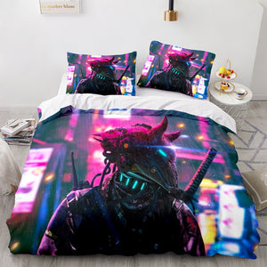 Cyberpunk Bedding Set Quilt Cover Without Filler