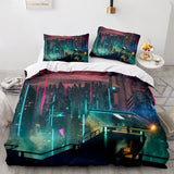 Cyberpunk Bedding Set Quilt Cover Without Filler