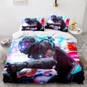 Cyberpunk Bedding Set Quilt Cover Without Filler