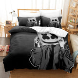 DJ Marshmello Cosplay Bedding Sets Duvet Covers Comforter Bed Sheets - EBuycos