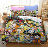 DRAGON BALL GT Cosplay Bedding Sets Duvet Covers Comforter Bed Sheets - EBuycos