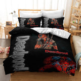 Deadpool 2 Cosplay Bedding Set Duvet Cover Christmas Bed Sheets Sets - EBuycos