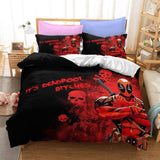 Deadpool 2 Cosplay Bedding Set Duvet Cover Christmas Bed Sheets Sets - EBuycos
