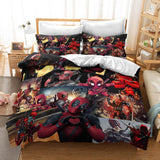 Deadpool 2 Cosplay Bedding Set Quilt Cover Without Filler