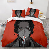 Demon Slayer Cosplay Bedding Set Duvet Cover Comforter Bed Sheets - EBuycos