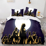 Demon Slayer Cosplay Bedding Set Duvet Cover Comforter Bed Sheets - EBuycos