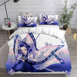 Demon Slayer Kimetsu no Yaiba Bedding Set Duvet Cover Quilt Bed Sets - EBuycos