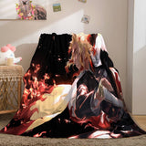 Demon Slayer Flannel Fleece Blanket - EBuycos