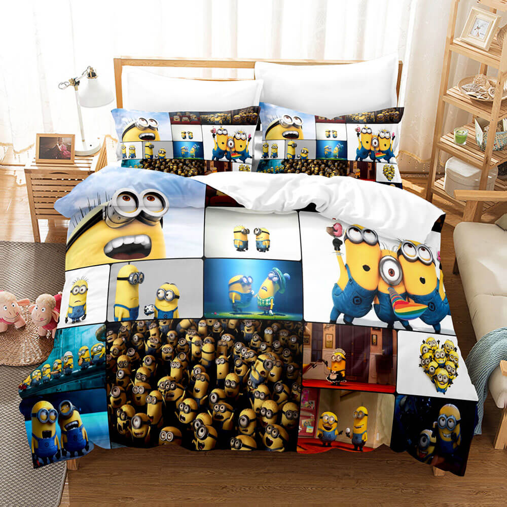 Despicable Me Bedding Set Pattern Quilt Cover Without Filler
